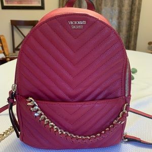Victoria’s Secret Red Backpack Purse